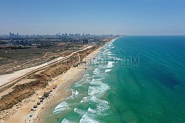 ISRAEL-TEL AVIV-MEDITERRANEAN SEA