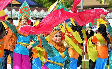 Brunei-Bandar Seri Begawan-Royal-Geburtstags-Ereignis