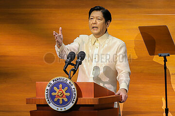 Philippinen-Quezon-Stadtpräsident der Nation-Adresse