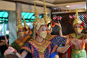 THAILAND-BANGKOK-TRADITIONAL DANCE