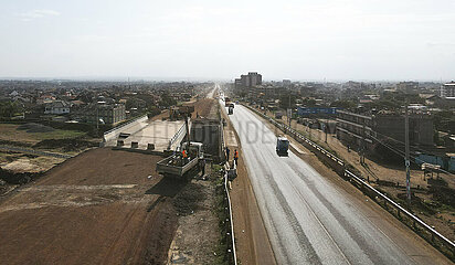 Kenya-Nairobi-Chinese-gebautes Roadastern-Bypass