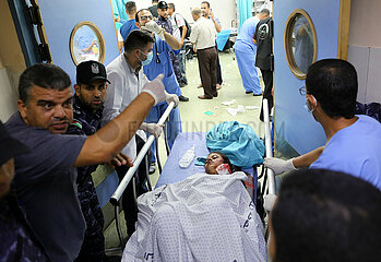 MIDEAST-GAZA-KHAN YOUNIS-AIRSTRIKE-PALESTINIANS-KILLED