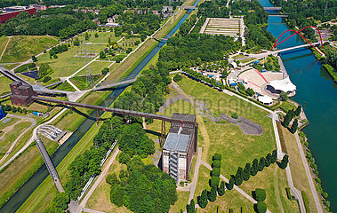 Nordsternpark  Gelsenkirchen  Ruhrgebiet  Nordrhein-Westfalen  Deutschland