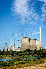 Kraftwerk Gersteinwerk  RWE  Erdgas Dampfkraftwerk  Werne  Nordrhein-Westfalen  Deutschland  Europa