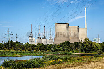 Kraftwerk Gersteinwerk  RWE  Erdgas Dampfkraftwerk  Werne  Nordrhein-Westfalen  Deutschland  Europa