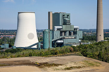 Steinkohlekraftwerk  Steag Kraftwerk Bergkamen  Nordrhein-Westfalen  Deutschland  Europa
