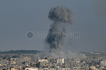 Midost-Gaza City-Airstrikes
