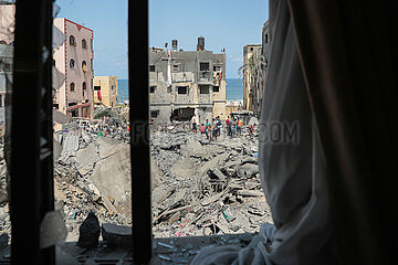 Midost-Gaza City-Military-Spannung