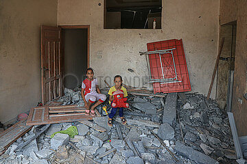 Palästina-Gaza-Stadtkinder