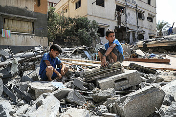 Palästina-Gaza-Stadtkinder
