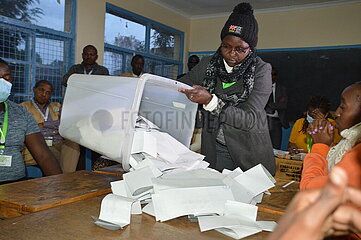 Kenia-Nairobi-Generalwahlen-Stimmenzählung