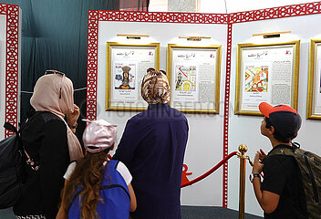 TUNISIA-TUNIS-NATIONAL WOMEN'S DAY-STAMP EXHIBITION