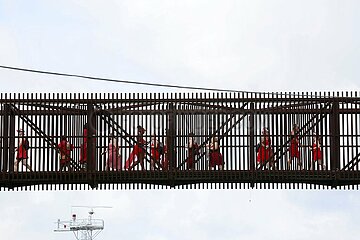 US-New Orleans-Red Kleiderlauf