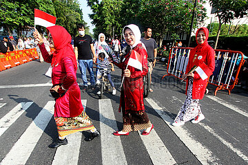 INDONESIA-SURAKARTA-KEBAYA-FASHION SHOW