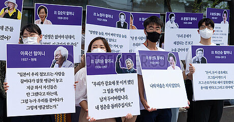 Südkorea-seoul- 'Comfort Women' -Memorial Day
