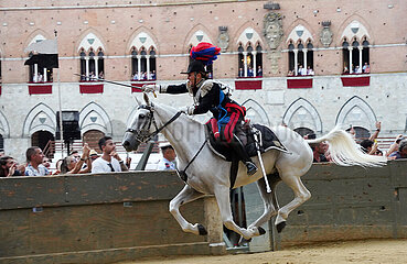 ITALY-SIENA-HORSE RACE PALIO