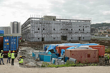 Äthiopien-Addis Ababa-Africa CDC-Headquarters-Construction