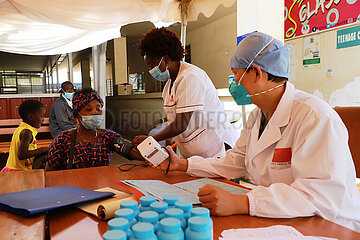 Uganda-kampala-chinesisches medizinisches Team-Service