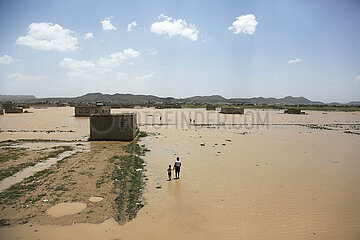 Jemen-Dhamar-Flood