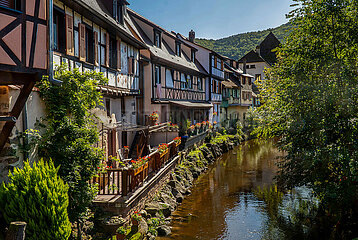FRANKREICH. ELSASS. Haut-Rhin (68) Route des Vins D'Alsace  Kaysersberg Village