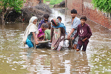 Pakistan-Tando Allahyar-Floods