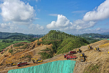 China-Guangxi-Pinglu-Kanalprojektkonstruktion (CN)