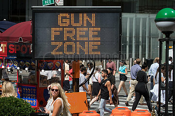 US-New York-Gun-freie Zone