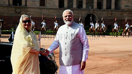 Indien-New Delhi-Bangladesh-PM-Visit