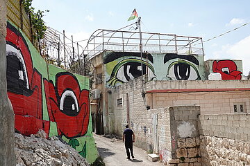 Midost-Jerusalem-Silwan-Murals