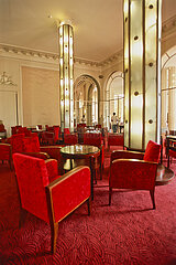 France. Aquitaine. Landes (40). Dax. The Splendid hotel  an Art Deco jewel