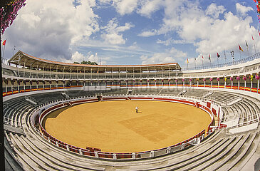 France. Aquitaine. Landes (40) The arenas of Dax were built in 1913. Bullfights and the Great Landes competition are organized there on the occasion of the Dax festivals
