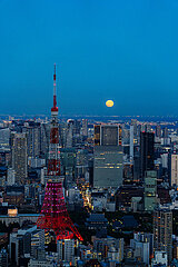 Japan-Tokyo-Full Moon