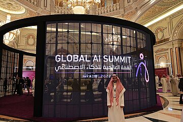 SAUDI ARABIA-RIYADH-2022 GLOBAL AI SUMMIT