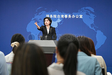 CHINA-BEIJING-State Council-Taiwan Affairs Office-Press Conference (CN)