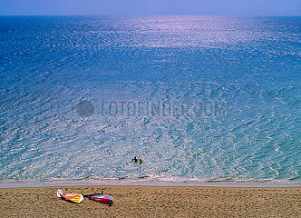 France. Pyrenees Orientales (66) The beach of Toreilles