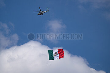 MEXICO-MEXICO CITY-INDEPENDENCE DAY-MILITARY PARADE
