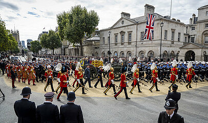 Großbritannien-London-State-Bestattung Elizabeth II.