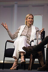 Kelly Rutherford bei der Bits and Pretzels