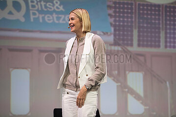 Kelly Rutherford bei der Bits and Pretzels