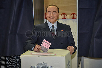 Italien-Milan-Parlamentswahl