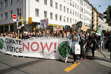Globaler Klimastreik in München am 23. September 2022