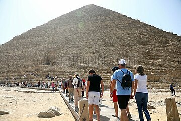 EGYPT-GIZA-PYRAMIDS-WORLD TOURISM DAY