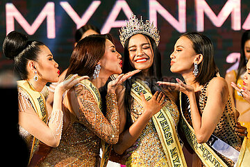 MYANMAR-YANGON-MISS UNIVERSE MYANMAR 2022