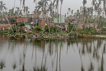 Aftermath of the Cyclone in India