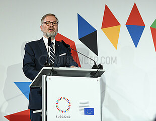 Tschechische Republik-Prag-EU-in-Formale Gipfelpressekonferenz