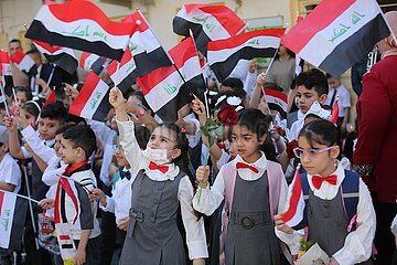 Irak-Baghdad-Start des Schuljahres
