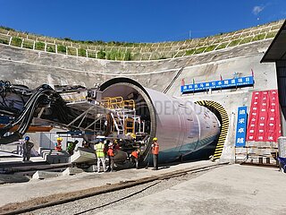 Nepal-Sindhuli-Tunnel-Konstruktion
