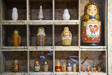 Russland-Moskau-Wooden-Spielzeugausstellung