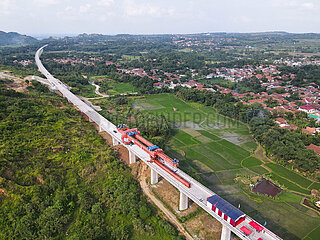 Indonesien-Jakarta-Bandung Hochgeschwindigkeits-Eisenbahnkonstruktion