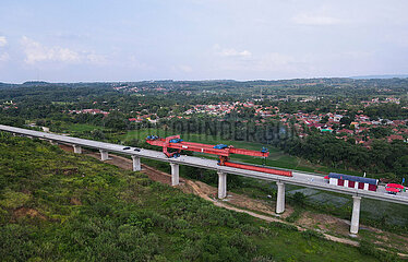 Indonesien-Jakarta-Bandung Hochgeschwindigkeits-Eisenbahnkonstruktion
